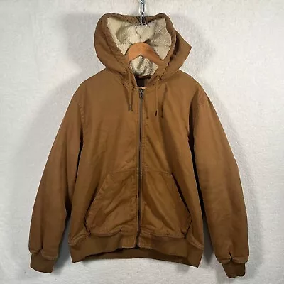 Buy Vintage USA Workwear Jacket W Sherpa Lined Hood 48in PTP • 34.99£