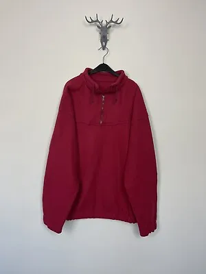 Buy Vintage 90s Colourful Winter Warm Fleece Jacket Works Mens Soft Bold Pullover • 12.99£