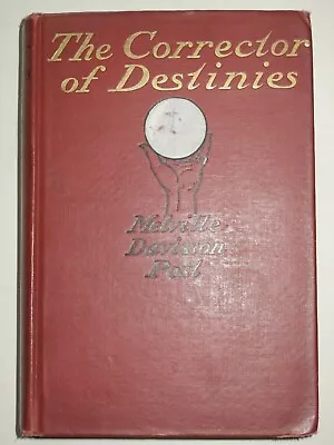 Buy Melville Davisson Post – THE CORRECTOR OF DESTINIES (1908) – Detective Stories • 20£