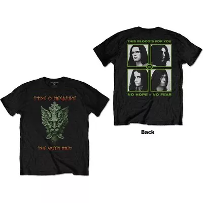 Buy Type O Negative Green Man Official Tee T-Shirt Mens Unisex • 17.13£