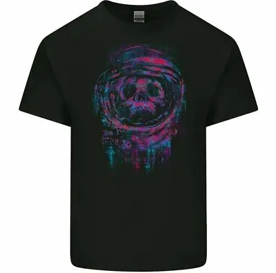Buy Astro Skull Men's T-Shirt Astronaut Space Spaceman Biker Gothic • 9.50£