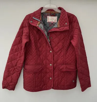 Buy Ness Pentland Women’s Jacket Size Medium M 12 UK Rich Red Quilted Coat Ladies • 19.99£