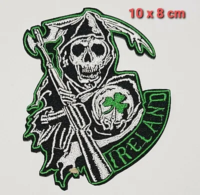Buy Sons Of Anarchy Ireland  Biker Jacket Back Sew On Embroidered Patch • 2.49£