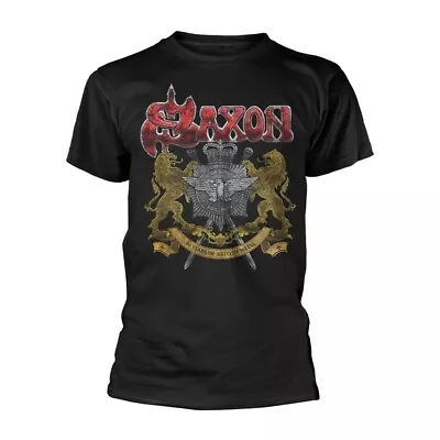 Buy Saxon 40 Years Official Tee T-Shirt Mens Unisex • 19.42£