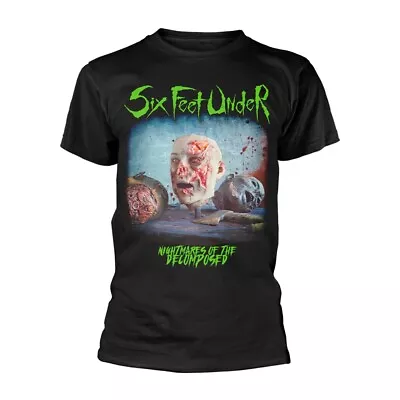 Buy Six Feet Under Nightmares Of The Decomposed Official Tee T-Shirt Mens • 19.42£