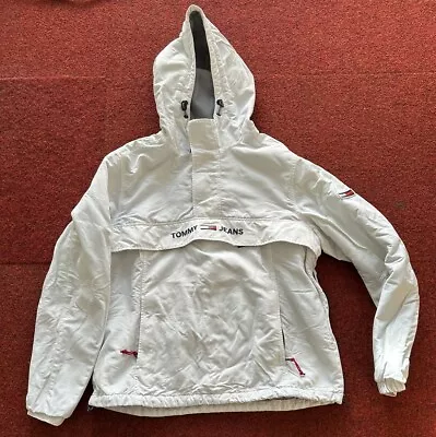 Buy Tommy Hilfiger Jeans Pullover Jacket White Size M • 38£