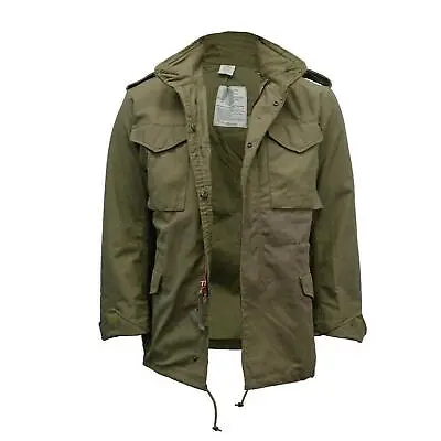 Buy Original US M65 Jacket Army Military Combat Field Vintage Coat Olive Green New • 132.99£
