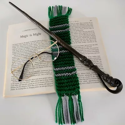Buy ⚡️Harry Potter Slytherin Scarf Bookmark - Comes Giftwrapped⚡️ • 4.99£