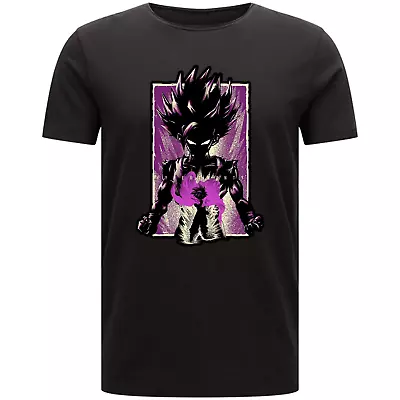Buy Goku Dragon Anime Adults T-shirt Super Ball Top Attack Black Goku Fan T • 12.49£