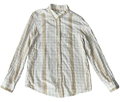Buy Banana Republic Vintage 90s Button Up Shirt Adult M 100% Cotton Reversible • 17.25£