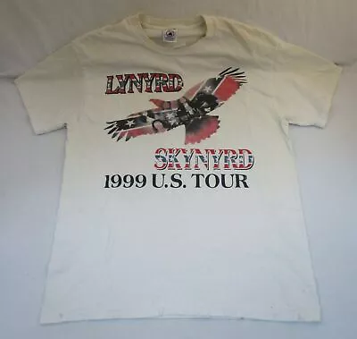 Buy Lynyrd Skynyrd 1999 U.S. Tour T-Shirt Size L Large Vintage ZZ Top • 14.20£