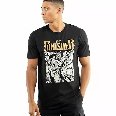 Buy Official Marvel Mens Punisher Dual Guns T-shirt Black S - XXL • 13.99£