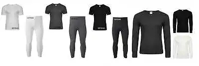 Buy Men Thermal Full Set Single Top Trouser Base Layer T Shirt Full Sleeve Long John • 4.49£