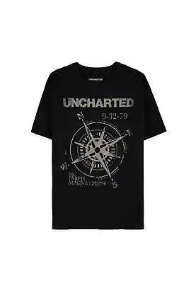 Buy Uncharted - Men's Short Sleeved T-Shirt Black • 26.01£