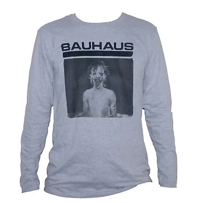 Buy Bauhaus 1919 Punk Rock Goth Music T-shirt Long Sleeve Grey Unisex Men Women • 20.95£