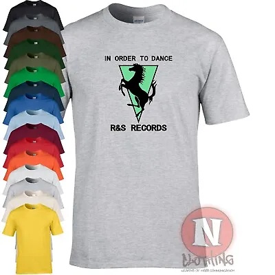 Buy R&S Records T-shirt Belgium Techno Dance Rave Music Electronica Ambient EDM • 11.99£
