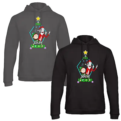 Buy Is This Jolly Enough Jumper Rick And Morty Christmas Top Funny Rude Xmas Gift • 20.49£