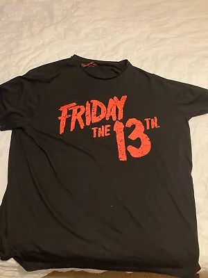 Buy Official FRIDAY THE 13th - Horror Movie T-Shirt - Medium Size • 3.99£