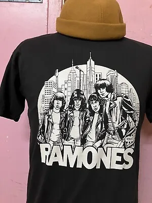 Buy The RAMONES T-shirt NEW In All Sizes S-XL Designed By Andrew Hutchins Signed • 15£