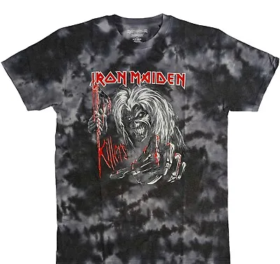 Buy Iron Maiden -  Killers Eddie Dip Dye Official Licensed T-Shirt • 19.99£