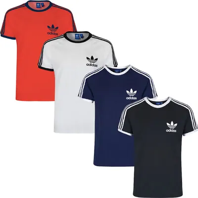 Buy Adidas Originals Mens T-Shirts Essentials Tee Shirt Short Sleeve Casual T Shirts • 14.99£