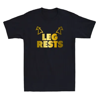 Buy Leg Rests Funny Meme Adult Humor Sarcastic Saying Vintage Men's T-Shirt Gift Tee • 12.99£