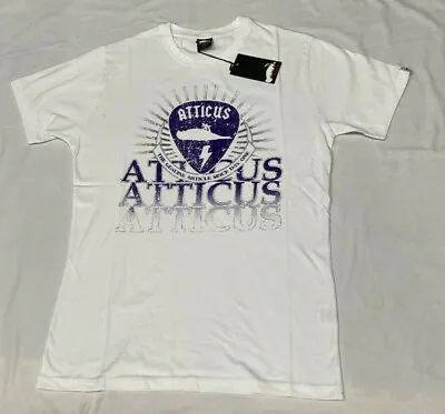 Buy Atticus Mens Tshirt Stacked White BLINK 182  • 24.83£