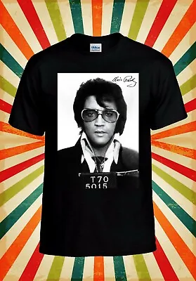 Buy Elvis Presley Mugshot Poster Cool Men Women Vest Tank Top Unisex T Shirt 2629 • 9.95£