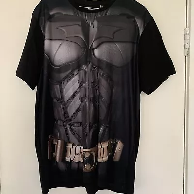 Buy The Dark Knight Men's DC Comics Abs Black T-shirt Mens XL • 7.99£