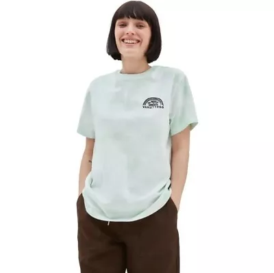 Buy Vans Womens Everyday Rainbow Graphic T-Shirt / Light Green / RRP £37 • 14£