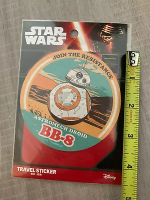 Buy Star Wars BB-8 Suitcase Luggage Sticker Decal - Official Disney Japan Merch BB8 • 9.45£