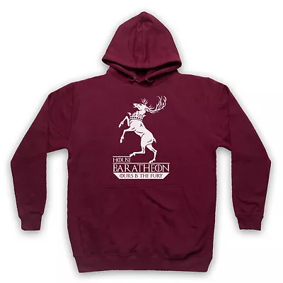 Buy Game Of Thrones House Baratheon Unofficial Ours Fury Adults Unisex Hoodie • 25.99£