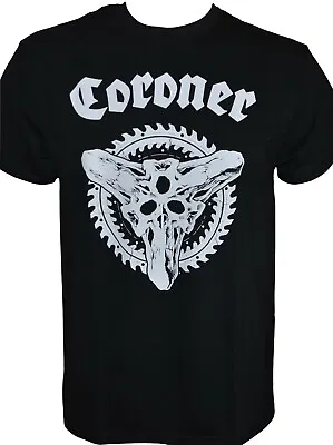 Buy CORONER - Saw Blade - Gildan T-Shirt - M / Medium - 167279 • 14.23£