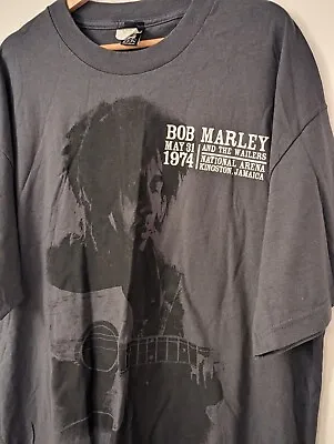Buy Bob Marley Zion T-shirt And The Wailers XL Rootswear National Arena Jamaica  • 19.99£
