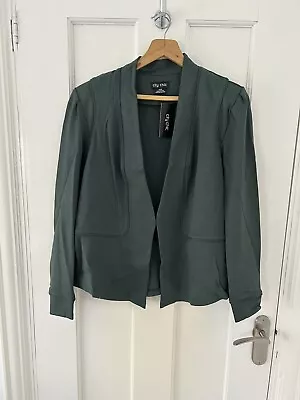 Buy City Chic Ladies Green Jacket Size 16 - BNWT • 6£