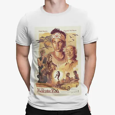 Buy Karate Kid Gold Poster T-Shirt - Retro - Movie - Film - TV - Cobra Kai Cool • 9.59£