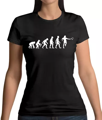 Buy Evolution Of Man Tennis - Womens T-Shirt - Player - Olympics - Fan - Love -Hobby • 13.95£