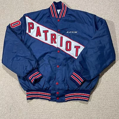 Buy VINTAGE Somerset Patriots Varsity Jacket Mens Large Nylon Minor League Baseball • 74.99£