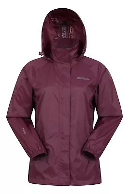 Buy Mountain Warehouse Pakka Women's Waterproof Jacket Packable Ladies Foldaway Hood • 26.99£