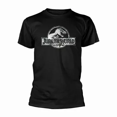 Buy JURASSIC WORLD - LOGO - Jurassic Park - Black T-Shirt • 16.32£