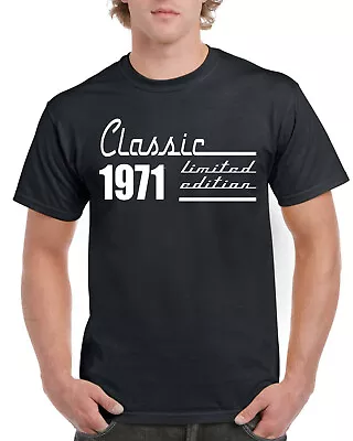 Buy 53rd Birthday Gifts Year 1971 Present Mens Classic Limited 53 Years Old T-Shirt  • 8.99£