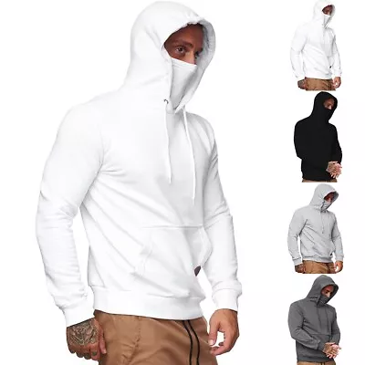 Buy Stylish New Daily Hoodies Sweatshirt Tops Jacket Pullover Mens Athletic • 15.98£