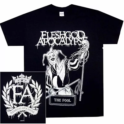Buy Fleshgod Apocalypse The Fool Shirt S M L XL Official T-Shirt Death Metal Tshirt • 19.86£