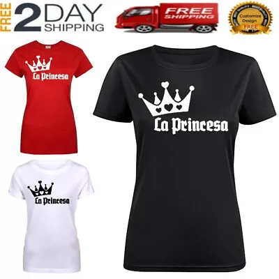 Buy King And Queen T-shirt Of Couple New Clothes Woman And Man Personalized 157 • 17.04£