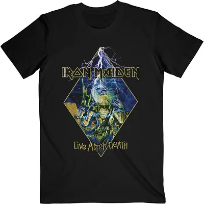 Buy Iron Maiden Live After Death Diamond Shirt S-XXL T-shirt Official Band Tshirt • 21.73£