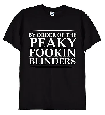 Buy Peaky Blinders T-Shirt, TV Show Themed Gangster Christmas Gift Fan Tee Top, 190 • 11.95£