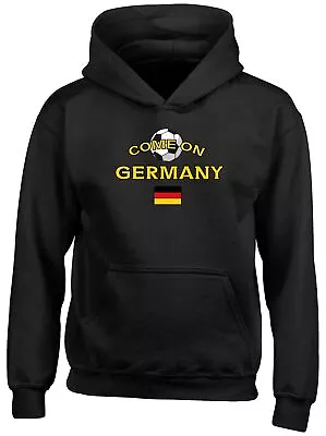 Buy Kids Hoodie Germany Football Come On Sports Childrens Hoody Top Boys Girls Gift • 13.99£