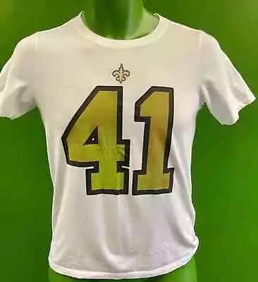 Buy NFL New Orleans Saints Alvin Kamara #41 T-Shirt Youth Medium 10-12 • 10.49£