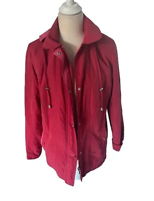 Buy Isle Dusty Red Anorak Size 14 (A31) • 6.92£