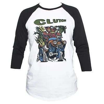 Buy Clutch Stoner Metal Alternative Rock T-shirt 3/4 Sleeve Unisex S-XL • 21.15£